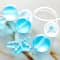 12 Pack: Blue Glass Starfish Mix Beads by Bead Landing™